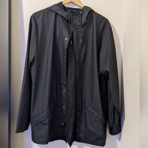 RAINS Short Waterproof Rain Jacket